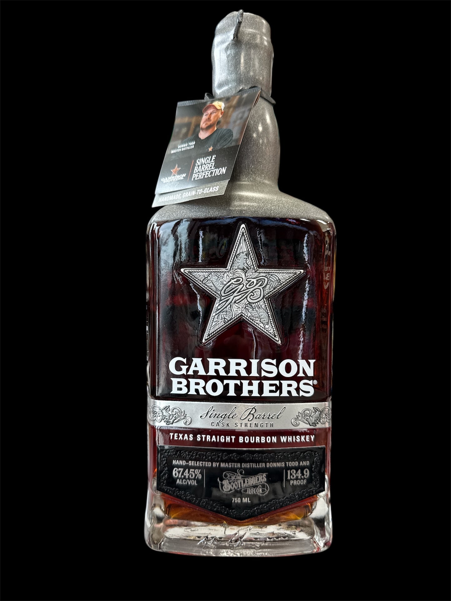 Bootleggers Garrison Brothers Single Barrel Cask Strength SP 138.1 p